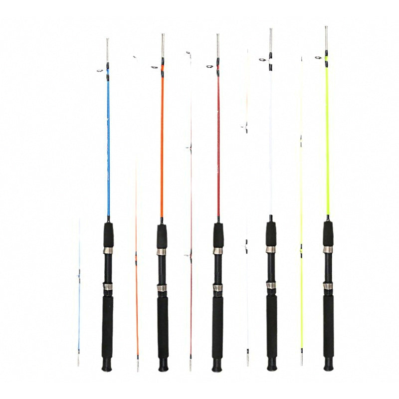Solid Fiberglass Boat Rod, 2-Piece, 0.6–2.7 m (2–8.9 ft)