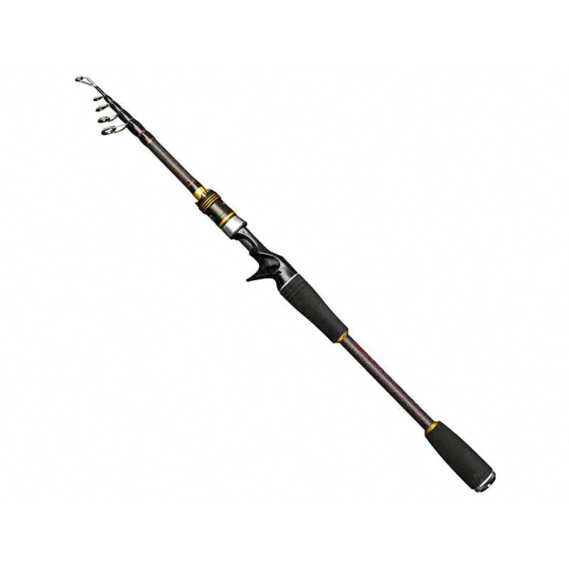 Telescopic Carbon Lure Rod or Combo, 1.65–3.6 m (5.4–11.8 ft)