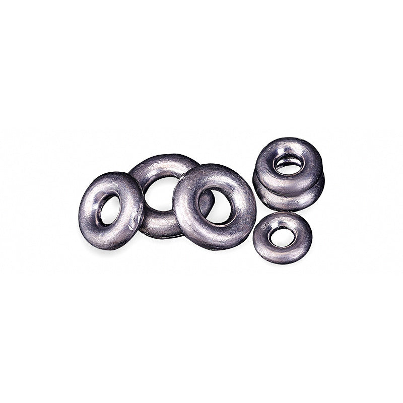 Lead Ring Sinkers, 0.7–3.5 oz (20–100 g)
