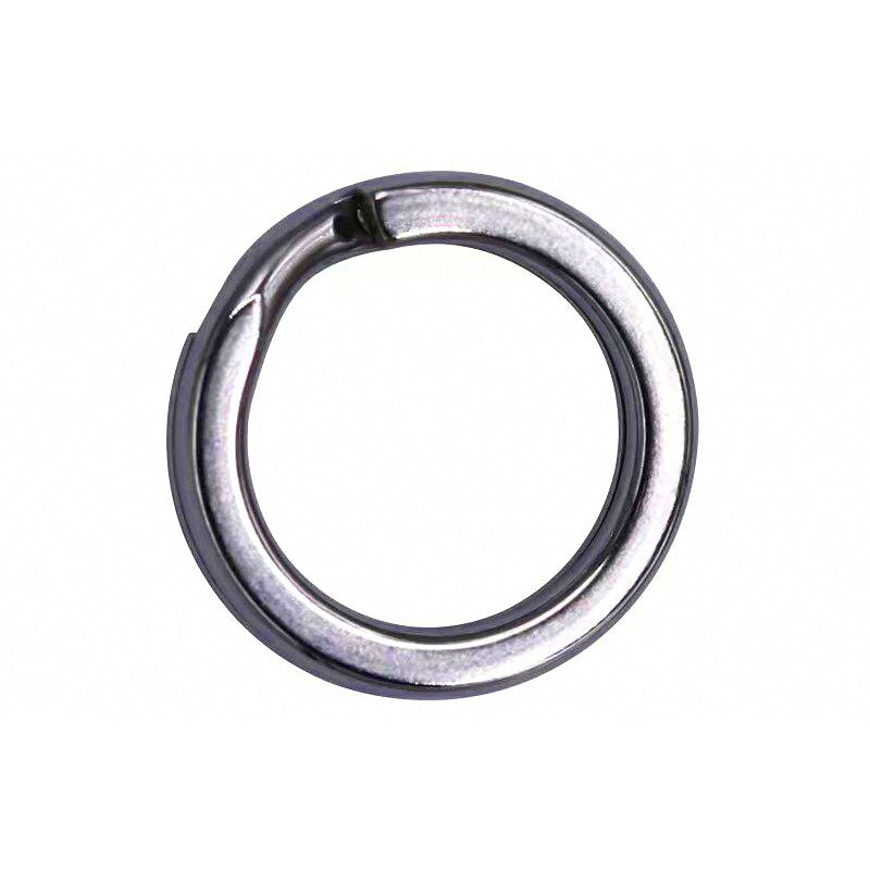 Heavy-Duty Flat Wire Split Rings, 50 Pack, 5–11 mm OD