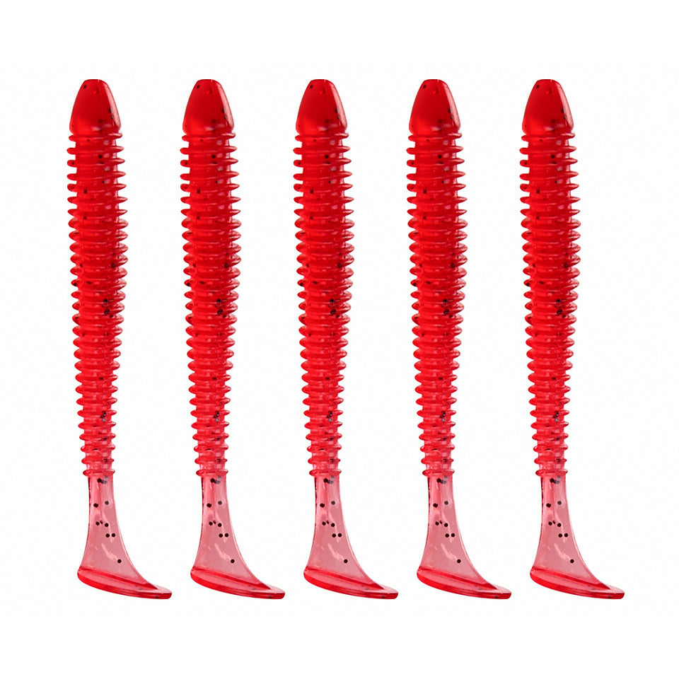 Screw T-Tail Soft Plastic Grub, 5–7.5 cm (2–3 in)