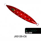 Slow Pitch Metal Jig, 200–600 g (7–21 oz)