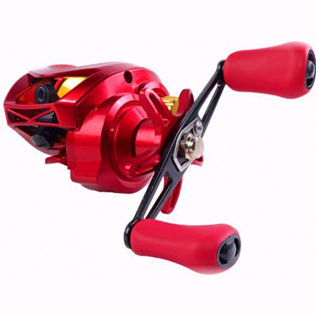 Red Gold Baitcasting Reel 7.2:1, 6+1 BB, Left/Right Hand