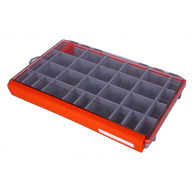ABS Lure Storage Box, Removable Dividers, Hard Bait Case