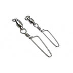 Ball Bearing Swivel with Snap, Steel, Sizes 0–10