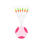 Float Stop Bead Kit, Cotton Knot with Silicone Beads