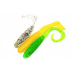 Curly Tail Grub Soft Bait, PVC, Texas Rig, Multiple Colors