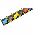 Wall Mount Fishing Rod Rack, Adhesive No-Drill Holder
