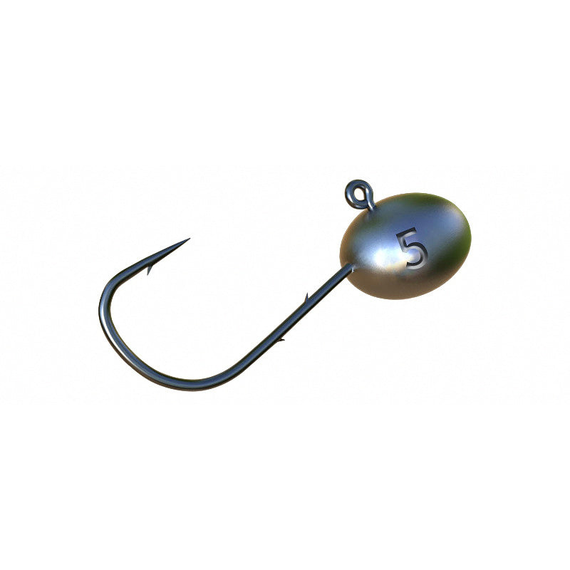 Barbed Jig Head Hooks, 1–7 g (0.04–0.25 oz), 10 or 50 Pack