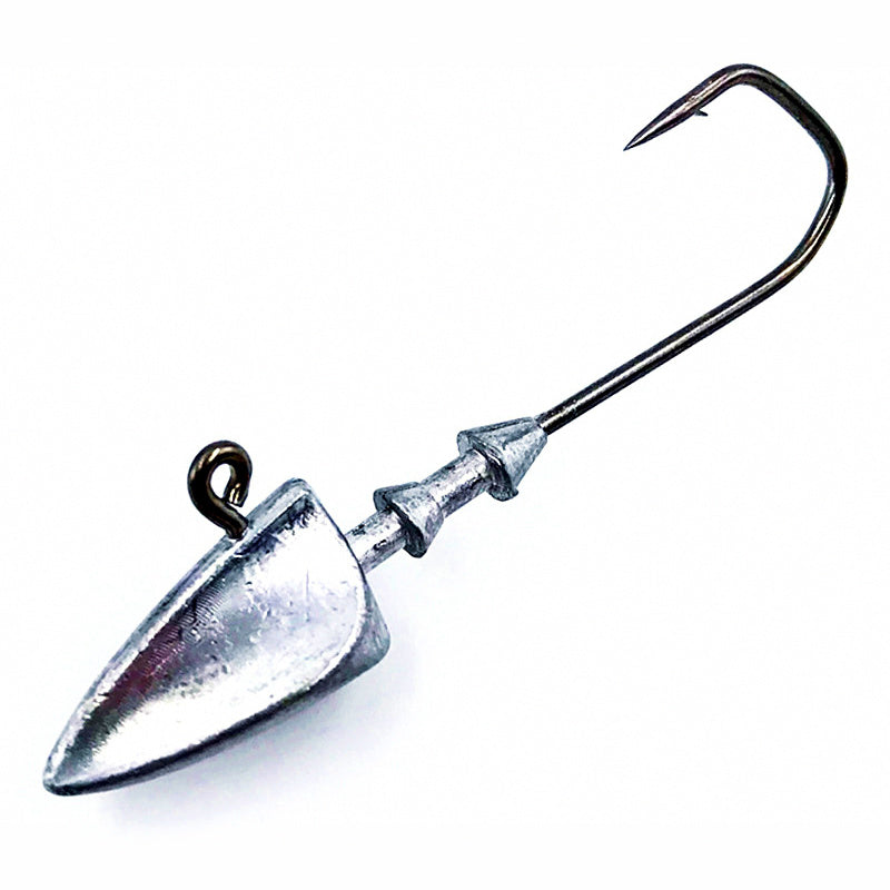 Triangle Jig Head Hooks for Soft Baits, 3.5–20 g (0.12–0.71 oz)