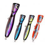 Wooden Popper Lure for GT & Tuna, 120 g (4.2 oz), 21.5 cm