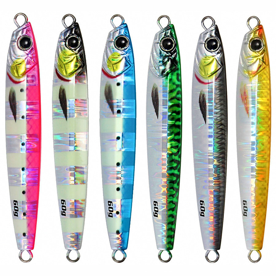 Fast Casting Metal Jig, 40 & 60 g (1.4 & 2.1 oz)