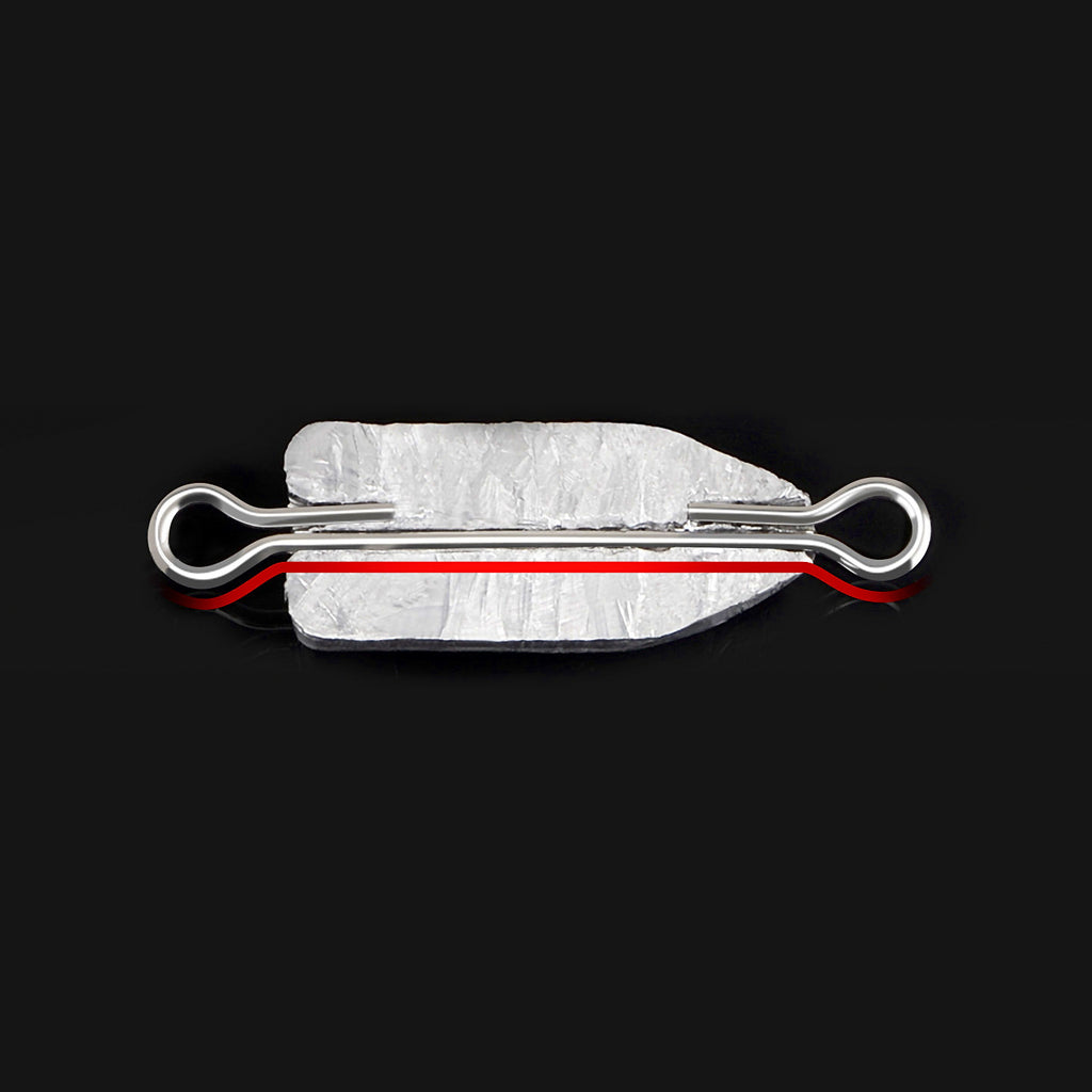Bullet Fishing Sinker, Double Ring, 5.3–105.8 oz (150–3000 g)