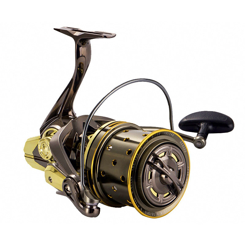 Long Cast Metal Spinning Reel, 8000-12000, Front Drag