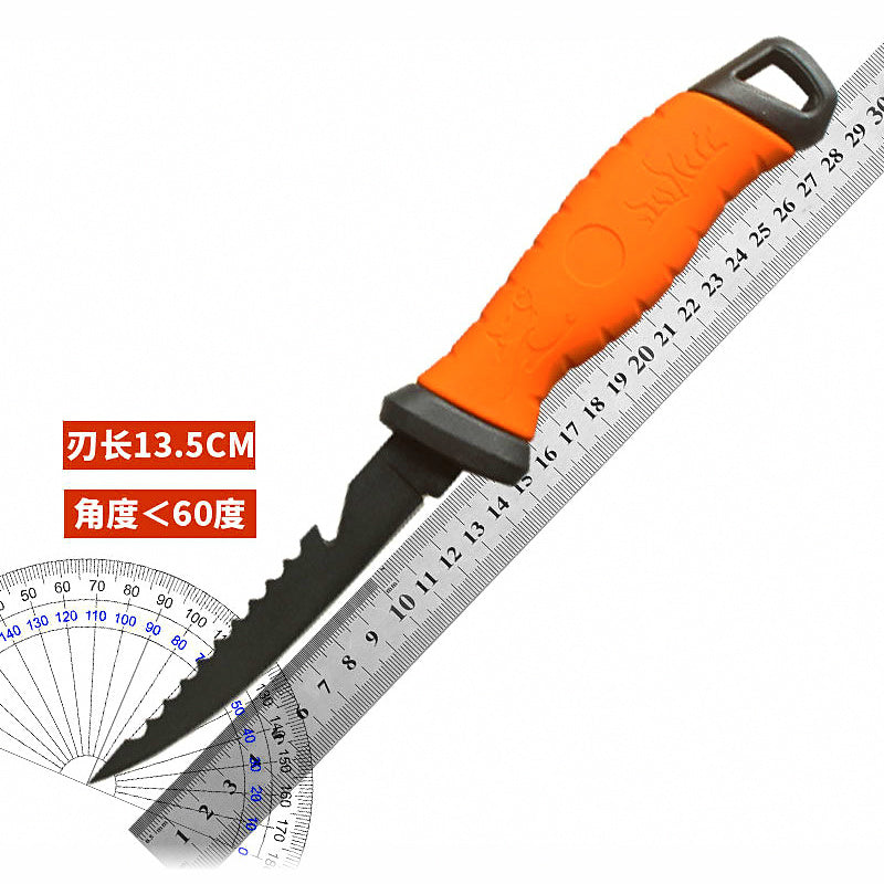 Saltwater Fishing Knife, 13 cm (5.1 in) Stainless Steel Blade