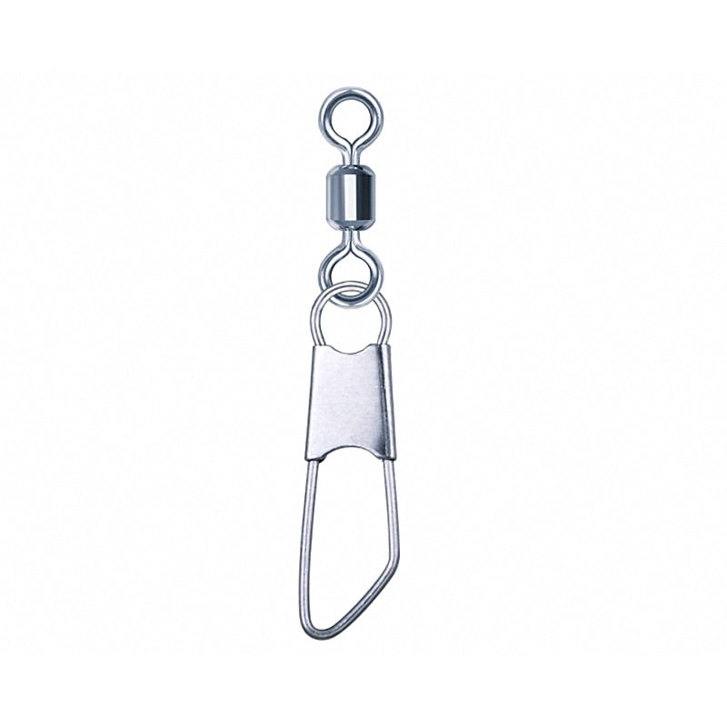 Stainless Steel Safety Pin Snap Swivel, 20/50/100 Pack