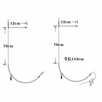 Saltwater Hook Rig with Swivel, 80–110 cm (31–43 in)