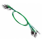 Pre-Made Steel Wire Leaders, 25 pcs, 15–30 cm (5.9–11.8 in)