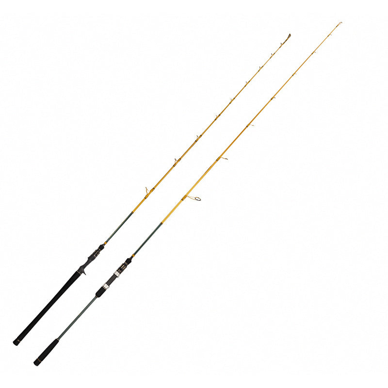 Slow Pitch Jigging Rod, 2-Piece Carbon, SIC Guides