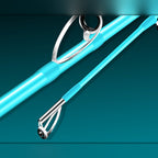 Slow Pitch Jigging Rod, Solid Carbon, 1.6–1.9 m (5'3"–6'3")