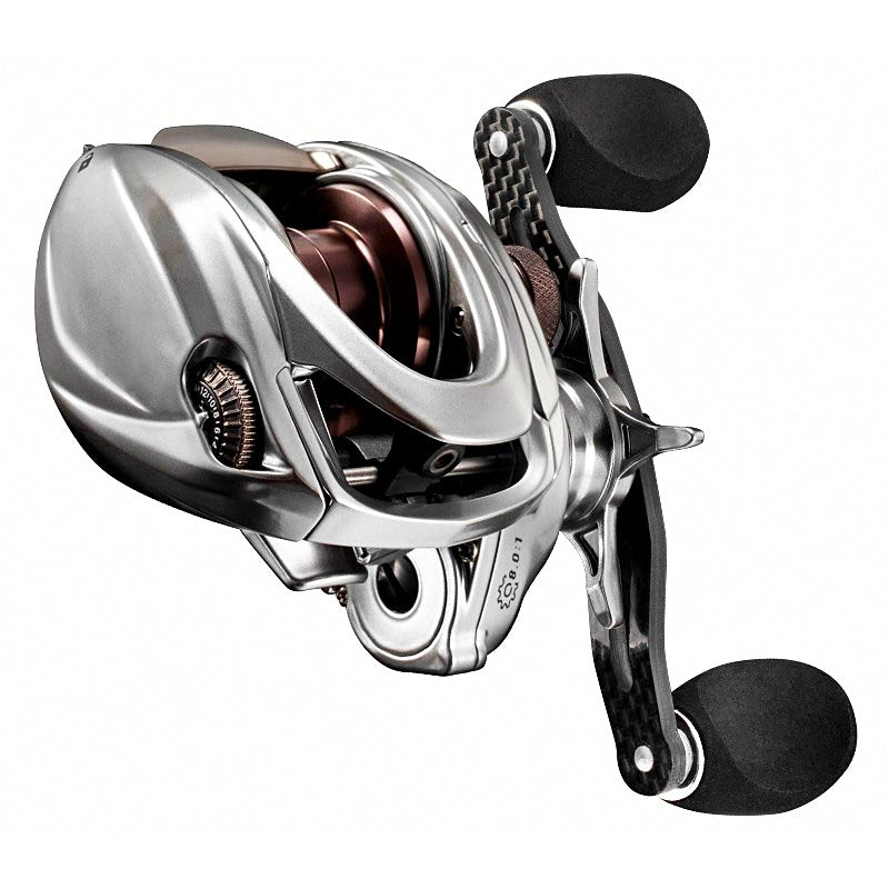 Low-Profile Baitcasting Reel, Carbon Frame, 8 Bearings
