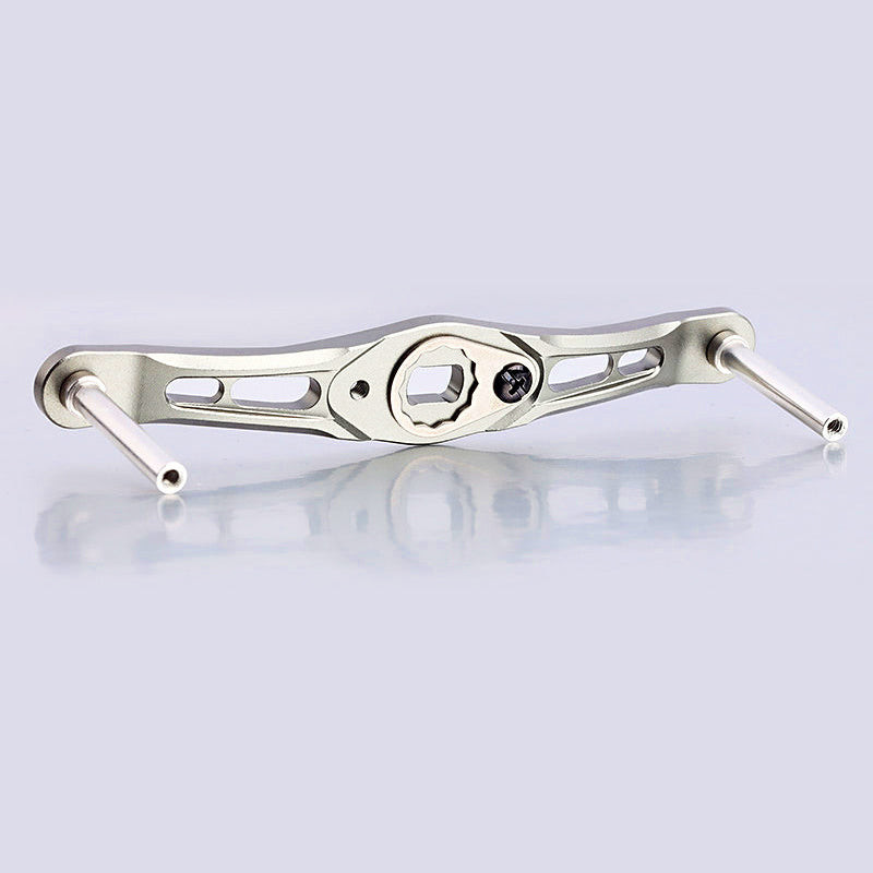 Forged Aluminum Reel Rocker Arm with Grip, Baitcasting Upgrade