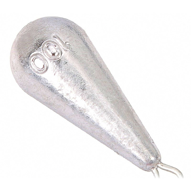Teardrop Lead Sinker with Eyelet, 10–400 g (0.35–14 oz)