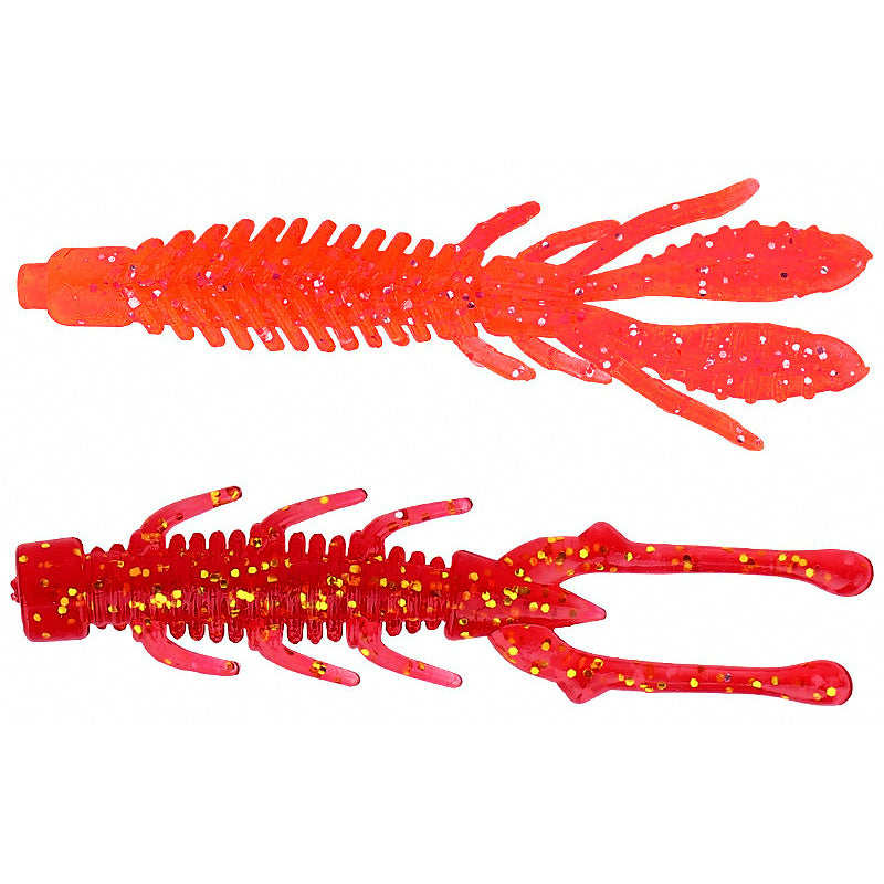 Floating Soft Shrimp Lure 12-Pack, 6–7.5 cm (2.4–3 in)
