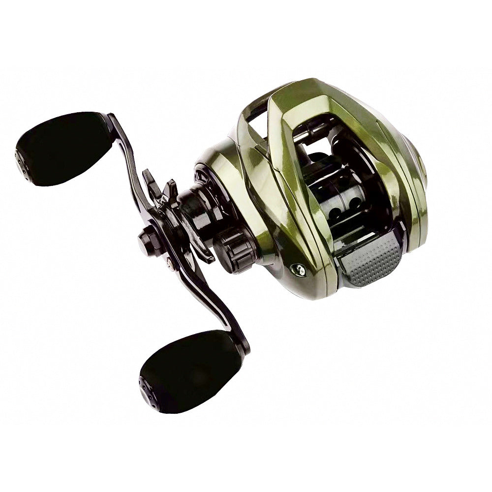 Metal Baitcasting Reel with Drag Alarm, Left or Right Hand