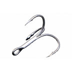 Tin-Plated Treble Hooks, Barbed, Sizes 1–12 (15–20 pack)