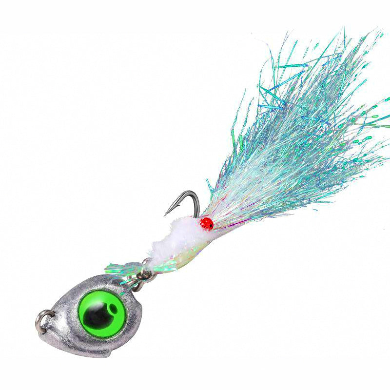 Glow Shrimp Soft Bait with Jig Head, 3.5–10 g (0.12–0.35 oz)