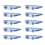 Unpainted Clear Popper Lure Blank, 6.5 cm, 8 g (0.28 oz)
