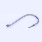 Long Shank Bent Fishing Hooks, Size 14 to 10/0