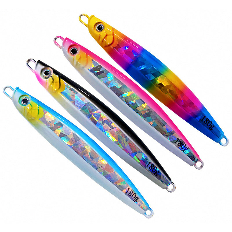 Fish-Shape Glow Slow Pitch Jig, 180 g (6.3 oz)
