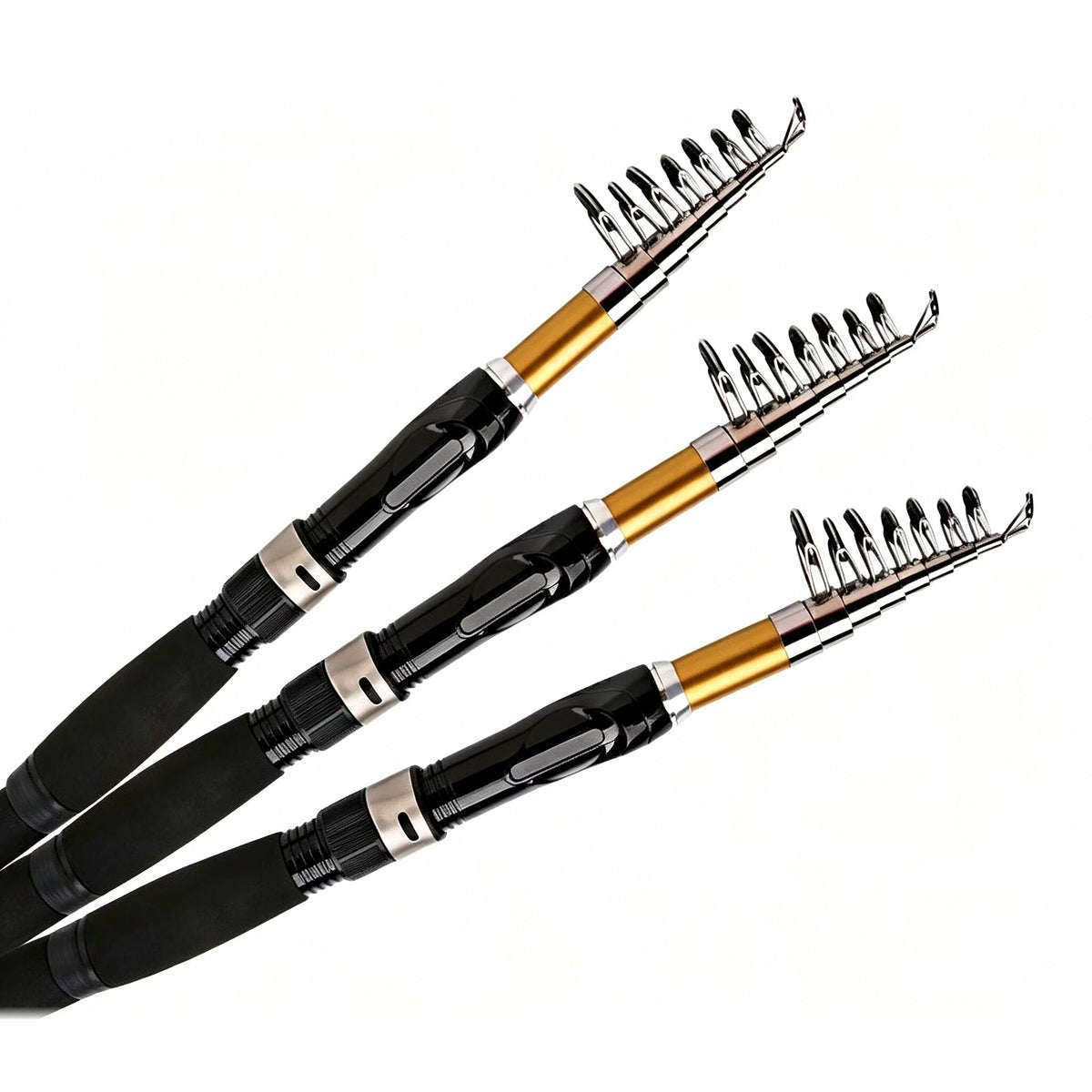 Telescopic Fiberglass Mini Rod, Hard Action, 1.7-2.3 m