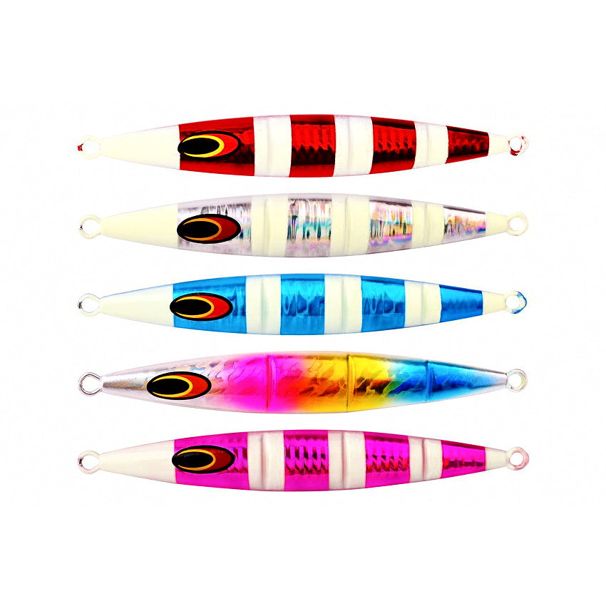 Glow Slow Pitch Jig, 30–200 g (1.1–7.1 oz)