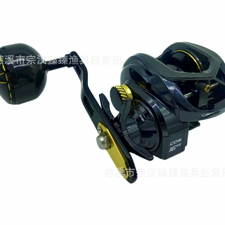 Saltwater Baitcasting Reel, Wide Body, Left or Right Hand