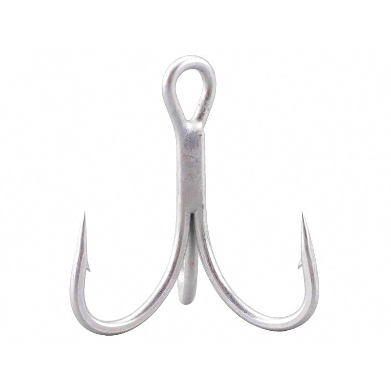 Barbed Anti-Rust Treble Hooks, Sizes #4–#18