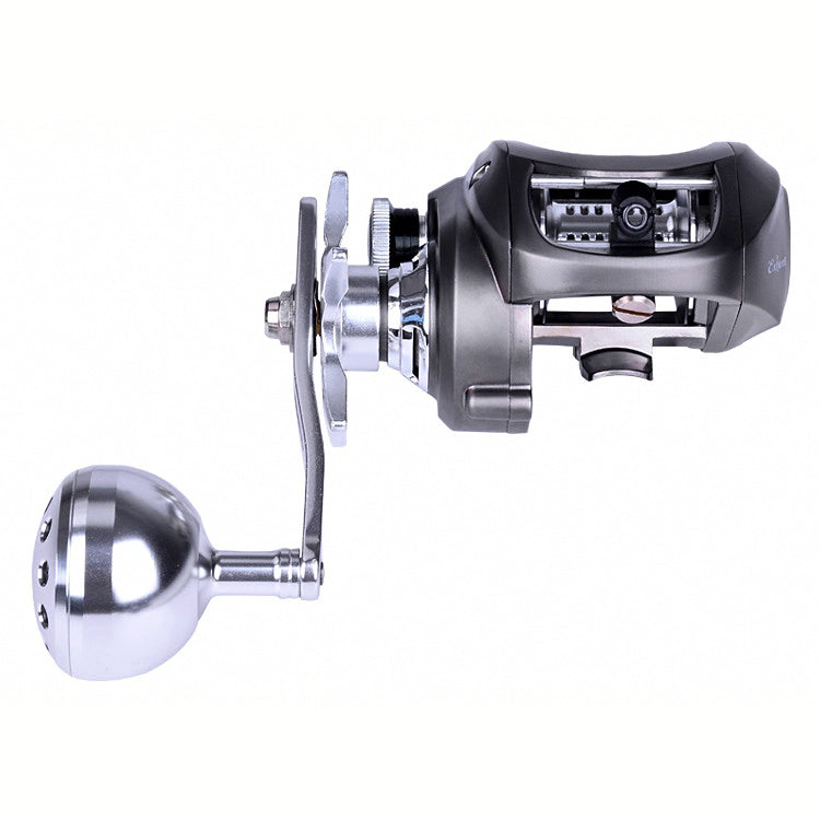 JS400 Saltwater Boat Fishing Reel, Round Baitcaster