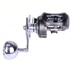 JS400 Saltwater Boat Fishing Reel, Round Baitcaster