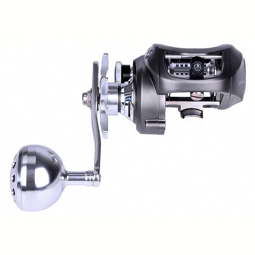 JS400 Saltwater Boat Fishing Reel, Round Baitcaster