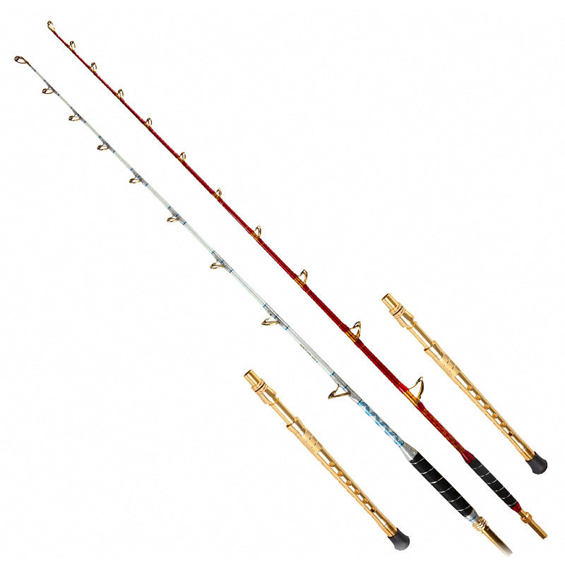 Heavy Fiberglass Boat Rod, Electric Reel, 1.8–2.7 m (5.9–8.9 ft)