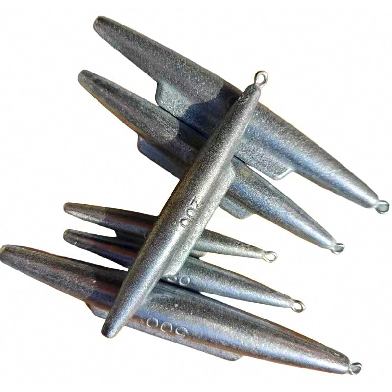 Shark Fin Lead Sinker, 2.8–105.8 oz (80–3000 g)