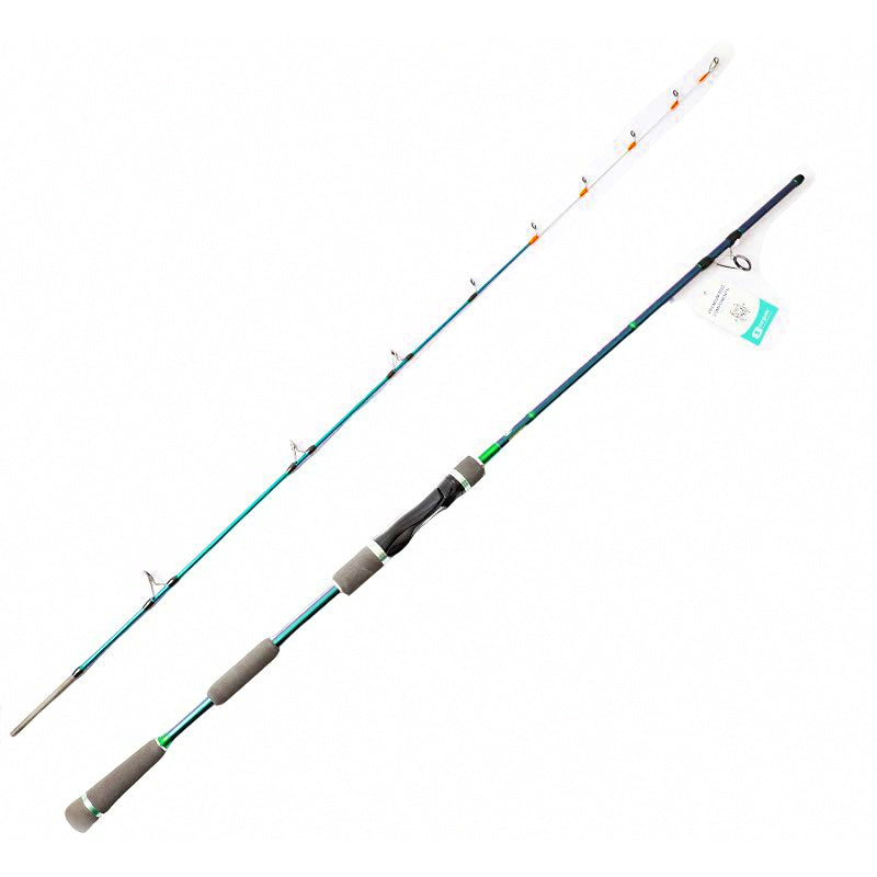 Solid Boat Rod, 2-Piece Fiberglass-Carbon, 1.8–2.7 m (5.9–8.9 ft)