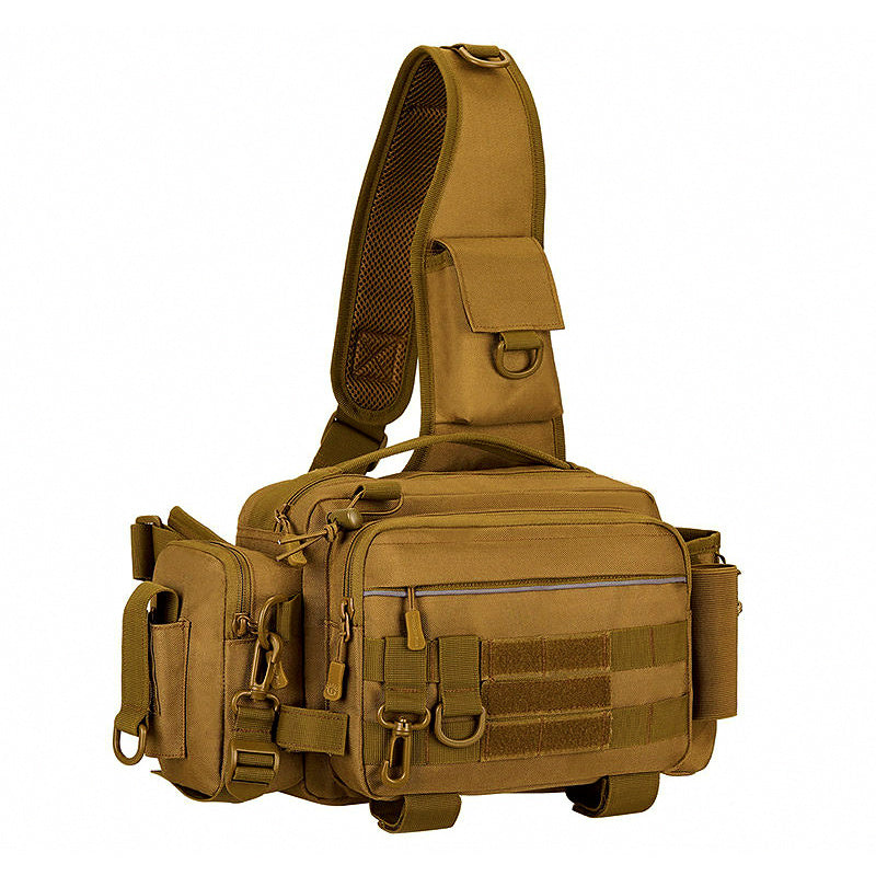 Fishing Waist Sling Bag, 8 L Lure Tackle Pack
