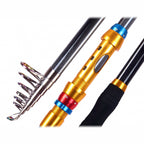 Telescopic Carbon Fishing Rod, 1.8–3.6 m (5.9–11.8 ft)