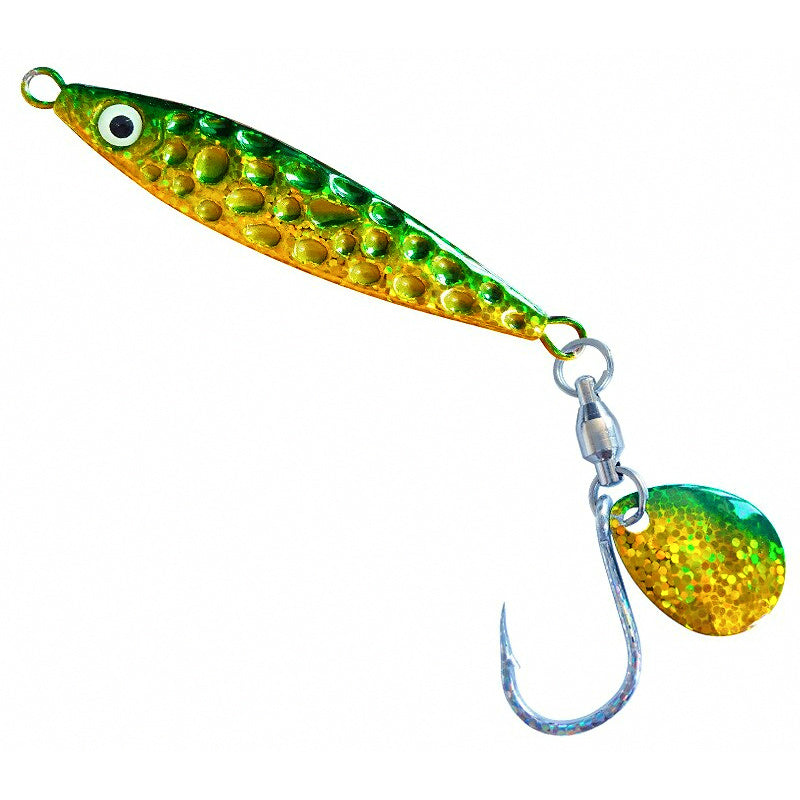 UV Spinner Blade Metal Jig, 15–60 g (0.5–2.1 oz), 2-Pack