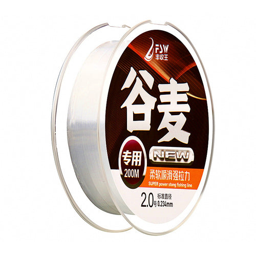 Clear Nylon Monofilament Fishing Line, 150 m or 200 m Spool