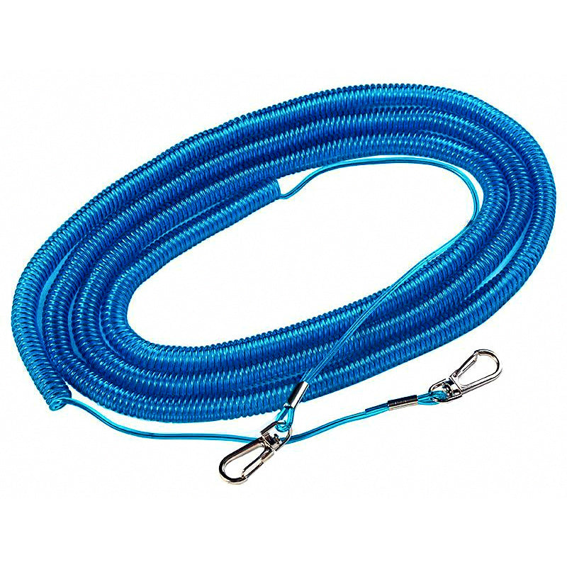 Steel Wire Retractable Rod Lanyard with Waterproof Case, 1–20 m