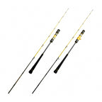 Slow Pitch Jigging Rod, Solid Carbon, 6 ft–6 ft 3 in (1.83–1.91 m)